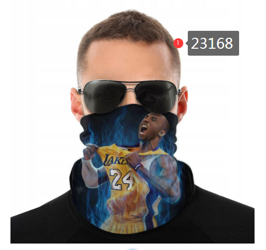 NBA 2021 Los Angeles Lakers #24 kobe bryant 23168 Dust mask with filter->nba dust mask->Sports Accessory